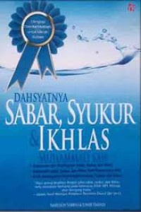 Image of Dahsyatnya Sabar, Syukur, & Ikhlas Muhammad SAW